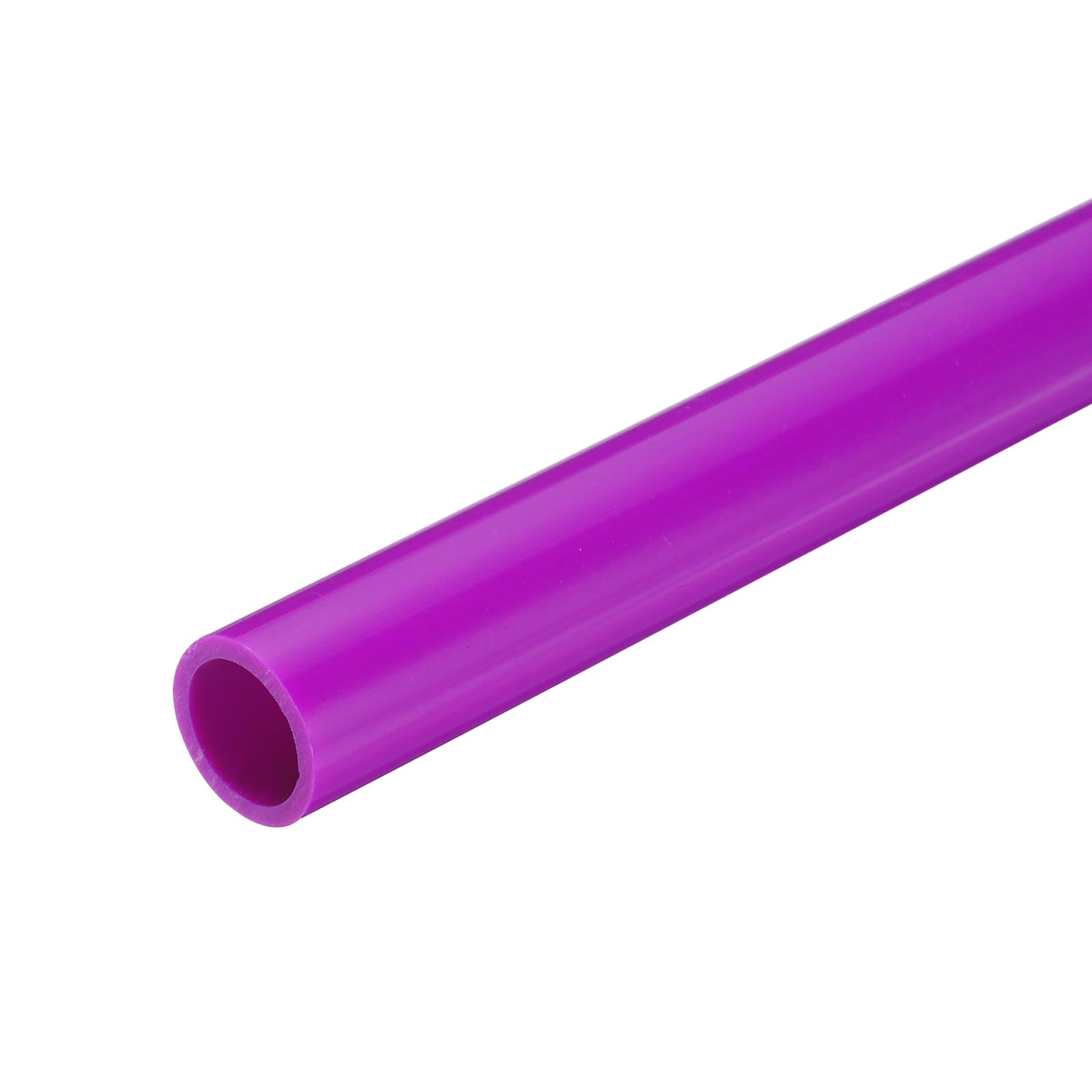 Tube PVC Rigide 75mm X 500mm Gris Clair - Diamètre Intérieur 67,8mm, Résistant Chocs, Tuyau Eau Bricolage Décoration