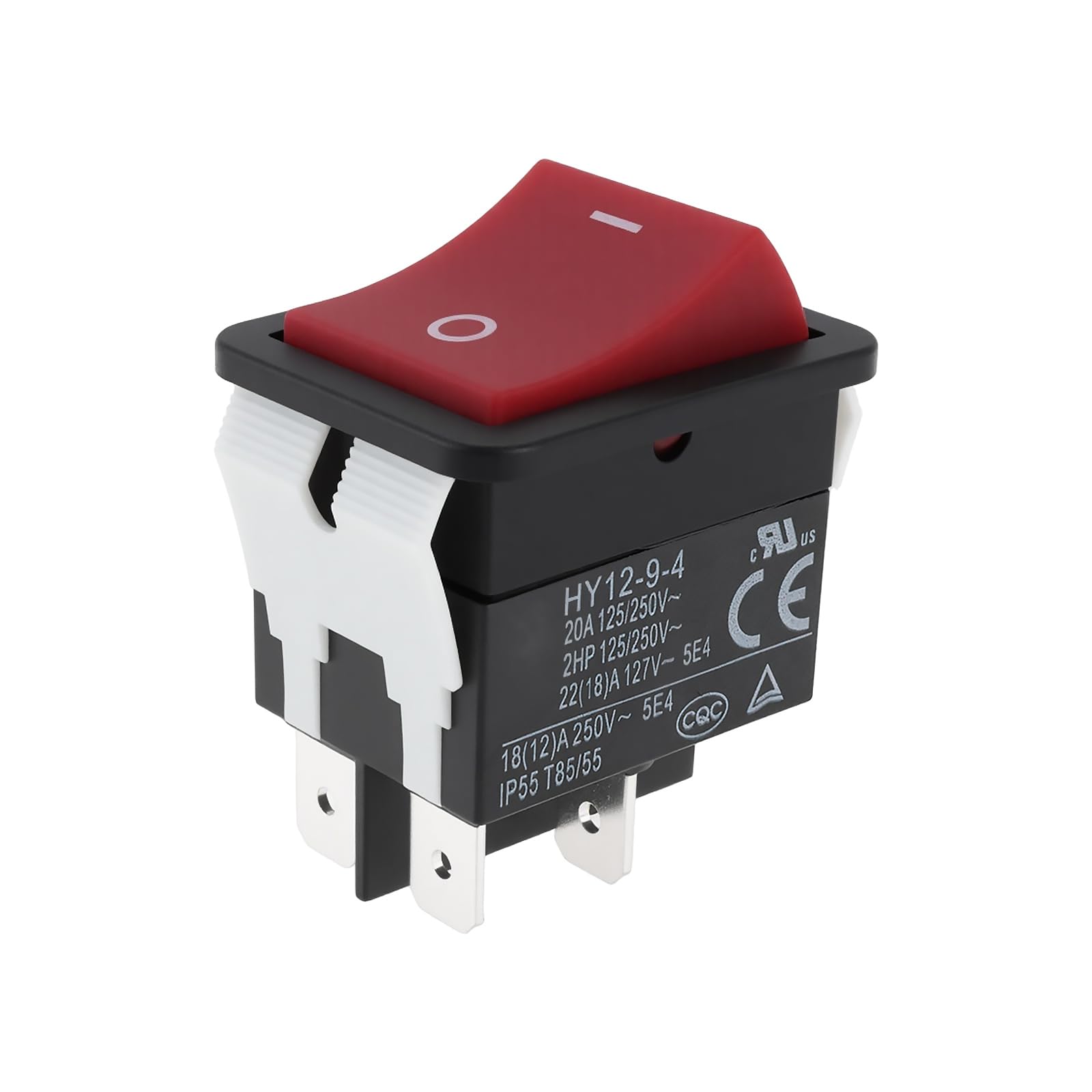 Briny River 1pc 4Pin Air Compressor Rocker Switch N043321 HY12-9-4 20A 125/250V Compatible with DeWalt