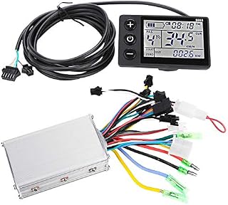 36V-48V Electric Motor Brushless Controller- Aluminium Sine Wave Controller -Electric Bicycle Waterproof LCD Display Panel For E-bike & Scooter (UnitCount : 2#36V-48V)