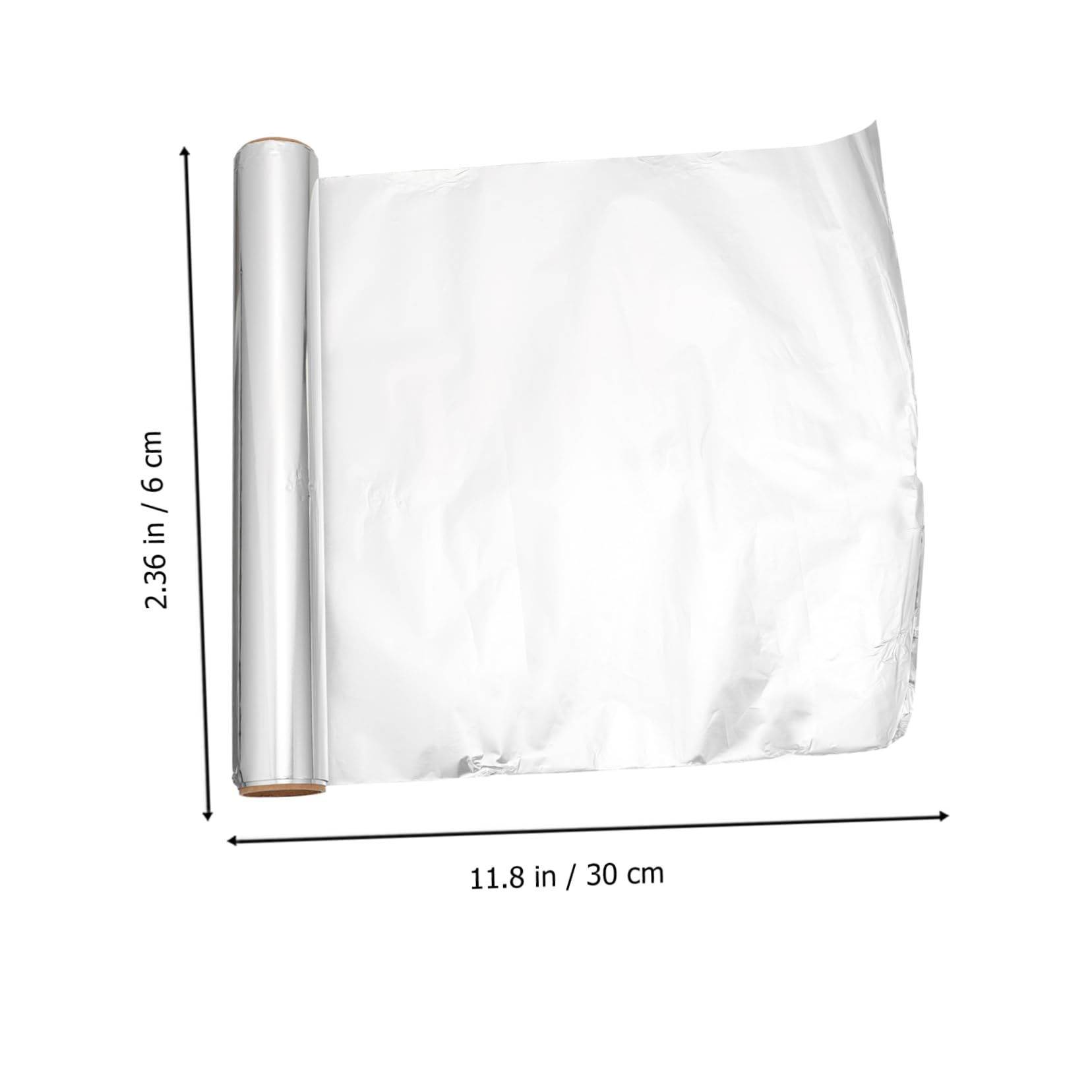 Unomor 1pc Baking Aluminum Foil Paper for Barbecue Non-stick and for Grilling and Oven Use -grade Material Convenient Cooking Accessory