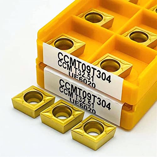 Herramienta torneado CNC carburo CCMT09T308 US735 miniatura 2