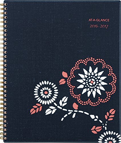 AT-A-GLANCE Academic Year Weekly/Monthly Planner/Appointment Book, July 2016 - June 2017, 8-1/2