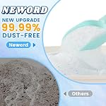 NEWORD Crystal Cat Litter Non Clumping Crystal Litter - 8LBs 99.99% Dust Free Fresh Scented Cat Litter Crystals - Superior Odor Control Lightweight Soft on Paws - Image 3