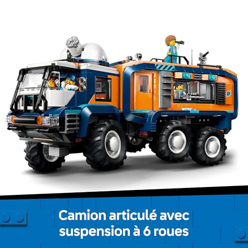 LEGO® City 60471 Le camion scientifique des explorateurs en Arctique - vue 4