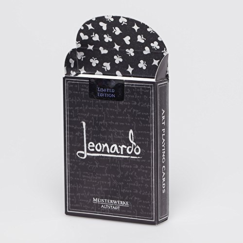Leonardo | Edition Platinum | Art Playing Cards #TOP4
