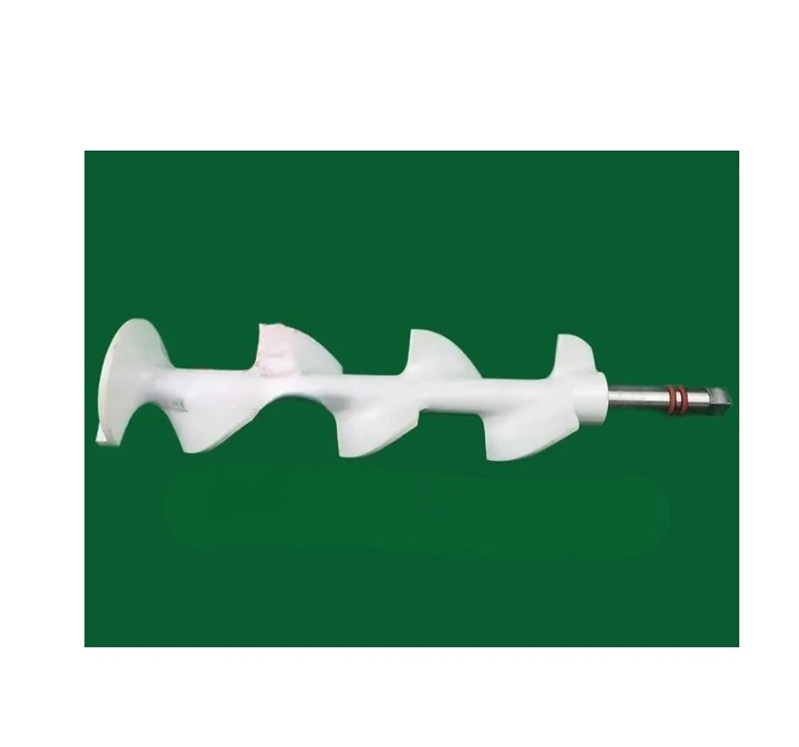 1PC Asta Frusta Pezzo di Ricambio Compatibile for Oceanpower Macchina for Il Gelato Frullatore Raschietto Coclea Asta Sostituzioni con 1 Tubo di Tenuta