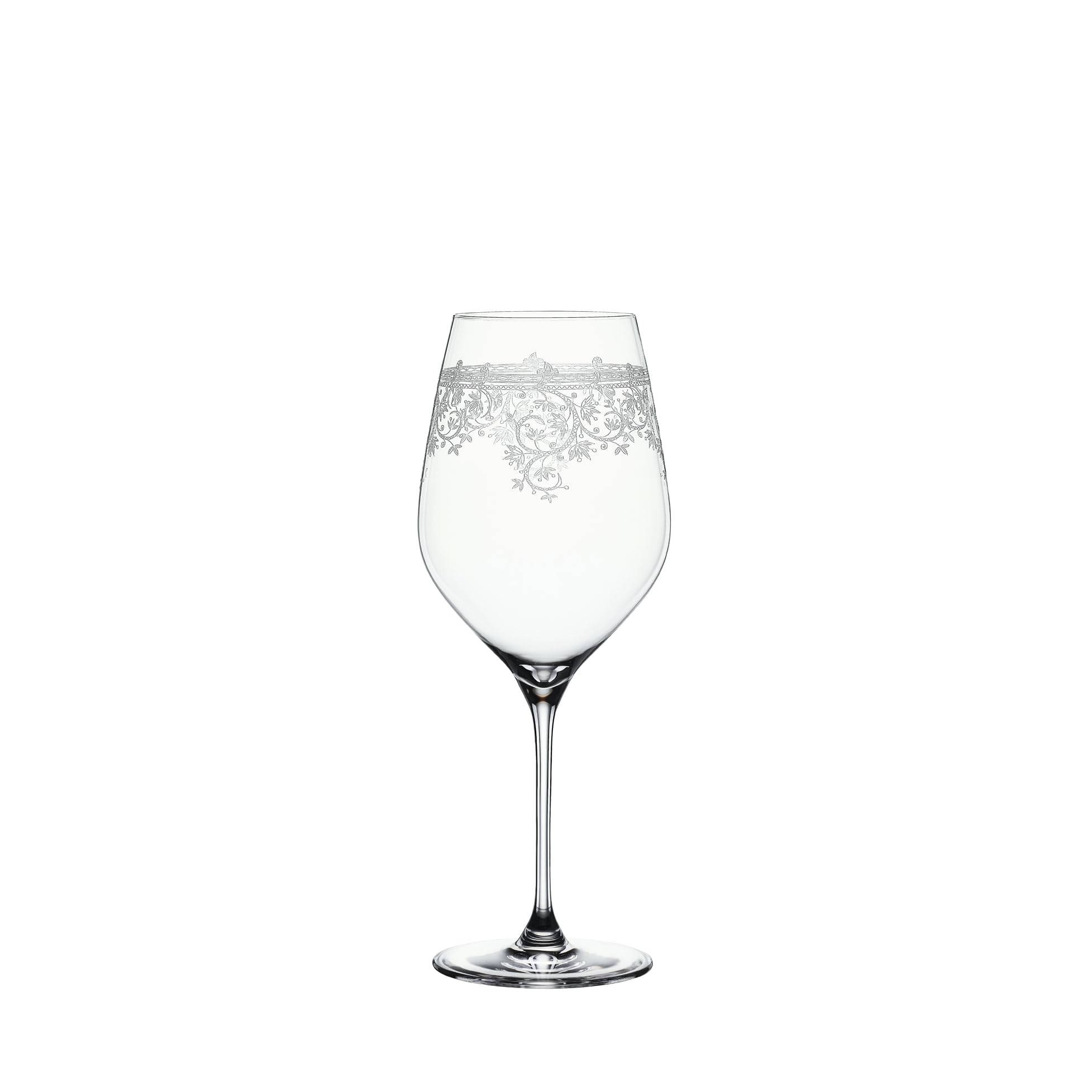 Spiegelau & Nachtmann, Set of 2 Bordeaux Wine Glasses, Crystal Glass, 810 ml, Arabesque, 4192265