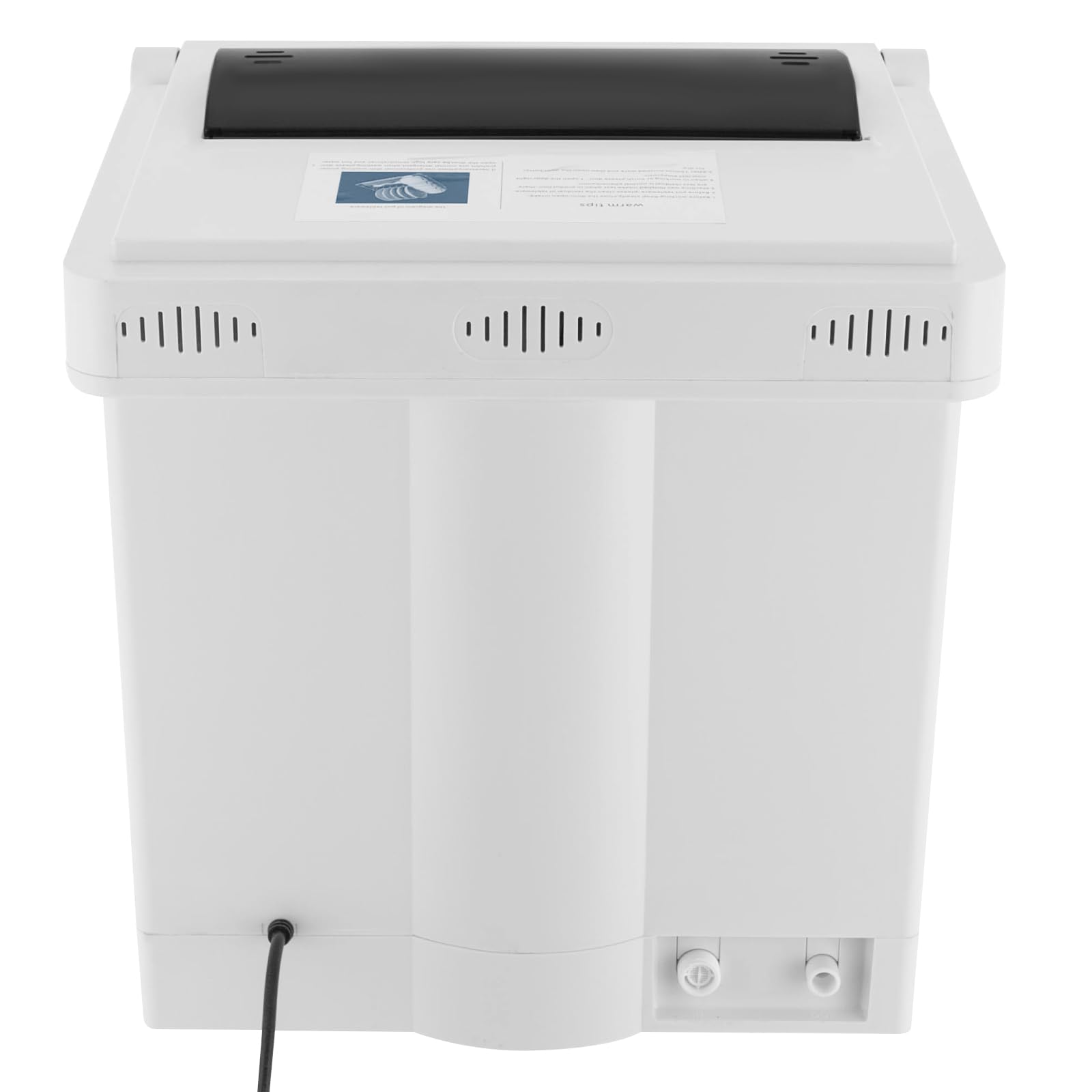 Lavastoviglie Portatile Da Banco Con Quattro Modalità Di Lavaggio, Lavaggio Standard, Rapido, Estremo E Frutta E Verdura, 360° Doppia Vaporizzazione, Mini, Bianco