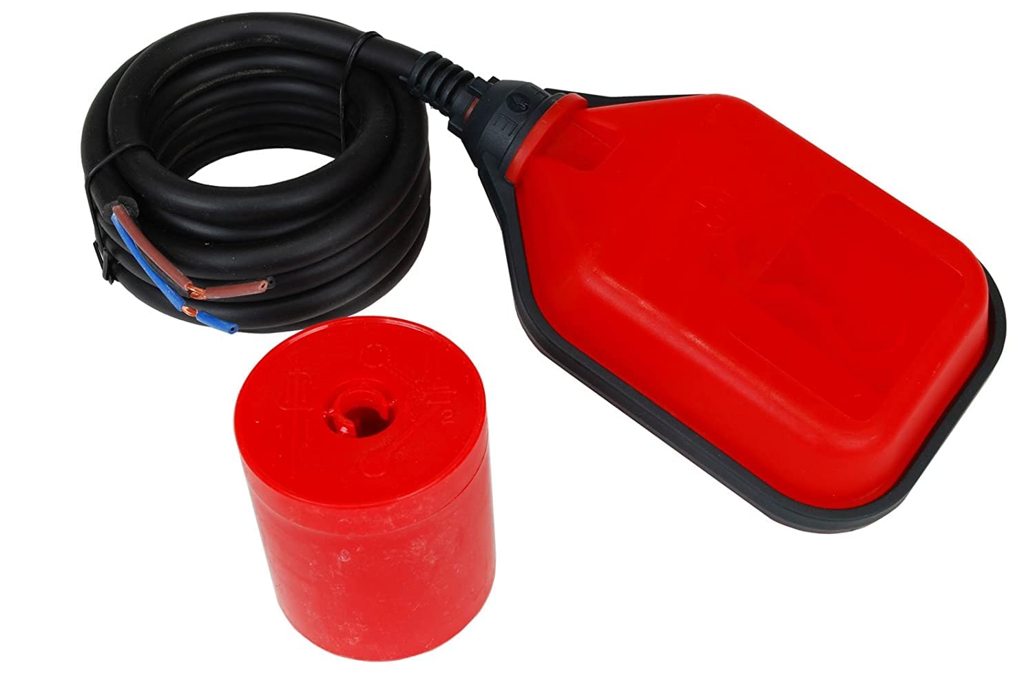 Royal Apex Automatic Water Level Controller Float Switch - Submersible Water Level Sensor for Water Tanks, Pumps etc (3m)