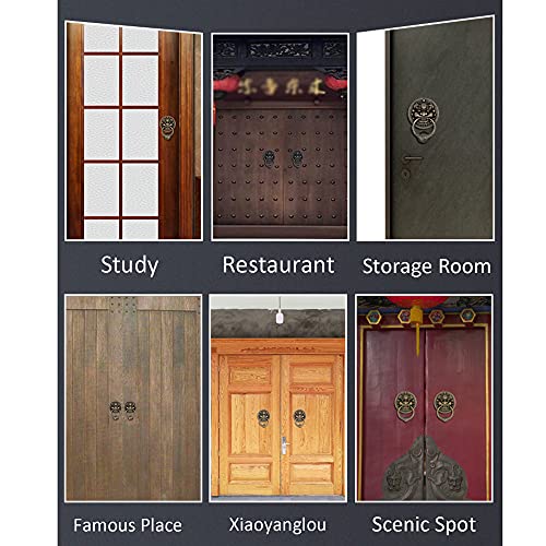 Llamador de puerta vintage para sustituir herrajes antiguos con elegancia rústica 6