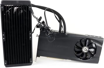 EVGA GeForce RTX 3090 FTW3 Ultra Hybrid Gaming, 24G-P5-3988-KR, 24GB GDDR6X, ARGB LED, Metal Backplate