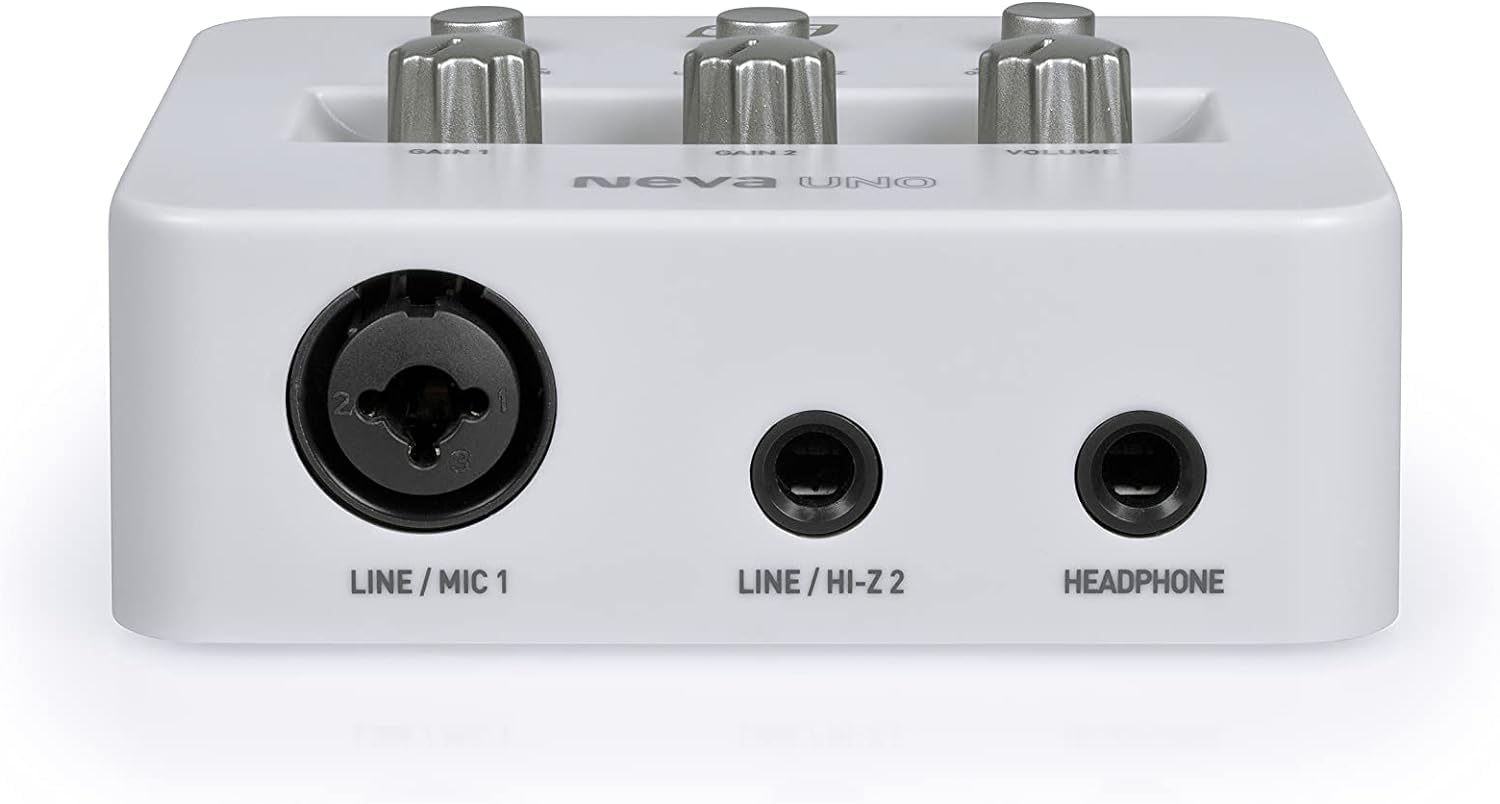 ESI Neva Uno | Interface de audio USB para guitarra y micrófono de 24 bits/192 kHz