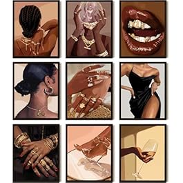 SEHSUVC Black Girl Posters...