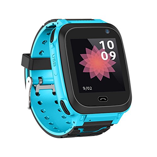 Quiet.T Reloj Inteligente DS38 para niños, Alarma de posicionamiento de LBS Anti-perdida, Tarjeta sim de Soporte, con cámara de 120W de píxeles, para iOS/Android