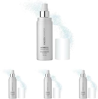 FACESCANADA Ultime Pro Makeup Fixer, 50 Ml | Long Lasting Setting Spray | Keeps Makeup Intact | Hydrates, Soothes & Refreshes Skin | Hyaluronic Acid & Vitamin E Enriched | No Alcohol