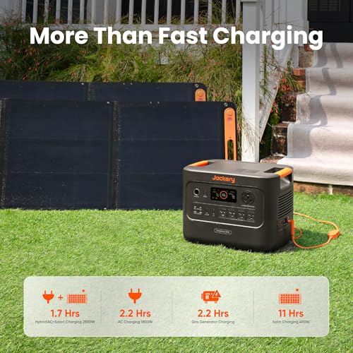 jackery homepower 3000 portable power station 3600w surge 7200w output 3072wh lfp battery solar generator essential home backup for home use power outage rv emergencies solar panel optional