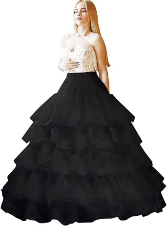 Petticoat for Women Crinoline Petticoat half Slips Underskirt for Wedding Bridal Dress