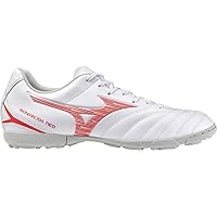 Mizuno Shoe Monarcida Neo Select AS, Shoes Unisex Adulto, White/Radiant Red, 43 EU