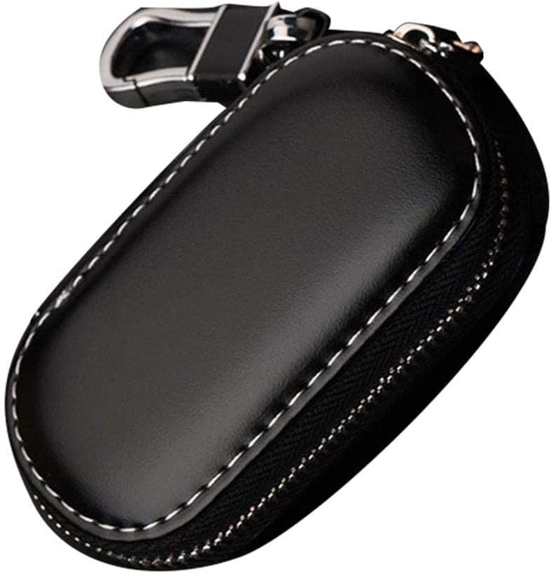 Pouch for Car Keys for Volkswagen Tiguan 2025 2026, Signal Anti-Theft Key Fob Protector Safe Key Pouch for Car Key Fob Protector Car Security Protection,Black