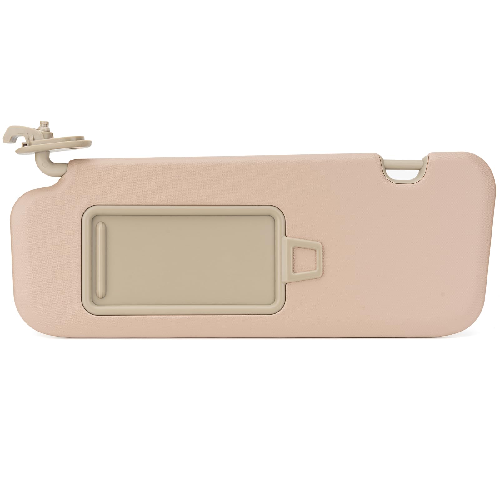 Xiaoyudou Left Driver Side Sun Visor Compatible with 2017 2018 2019 Hyundai Elantra AD Replaces # 85210-F0100TTX (Beige)