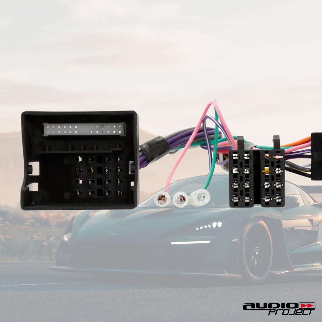 Audioproject A400.3-11 - CAN Bus Adapter incl Lenkradfernbedienung Lenkradadapter für Opel Agila Antara Astra H Corsa D Meriva Vectra Vivaro Zafira für Autoradio Pioneer Kenwood JVC Alpine u.a.