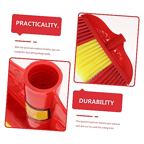 Healeved 5 Pçs Cabeça De Vassoura De Plástico Vassoura De Chão Vassouras De Limpeza Cabeça De Vassou