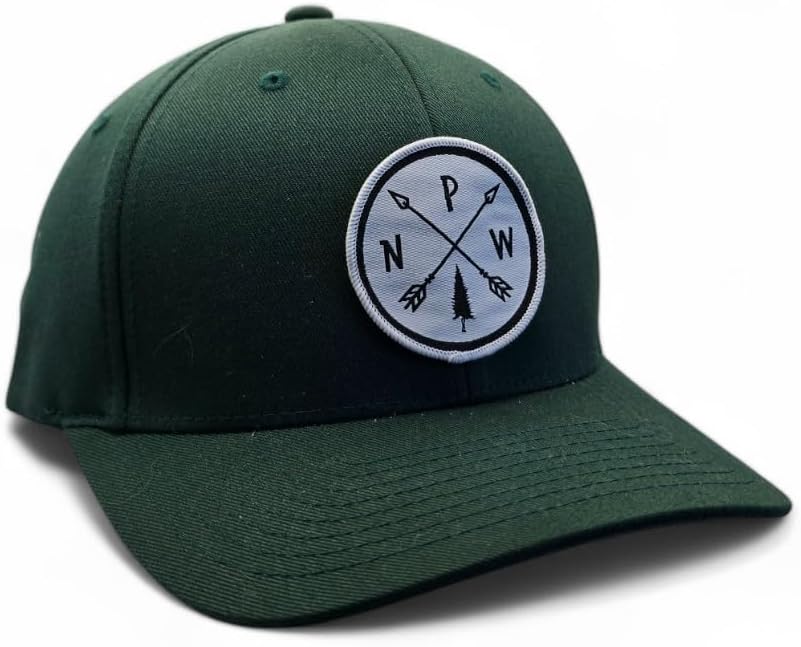 Pacific Northwest PNW Arrows Flexfit Hat with PNW Arrows Woven Patch