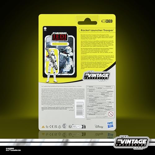 Star Wars The Vintage Collection, Figurine Premium d'un Tropper à Lance-roquettes de 9,5 cm, Jedi: Survivor
