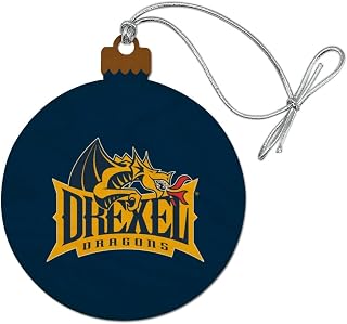 GRAPHICS & MORE Drexel University Primary Logo Wood Christmas Tree Holiday Ornament