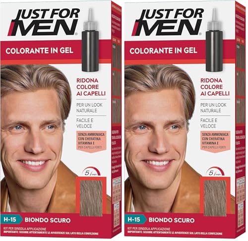 Shampoo Colorante Biondo Scuro Naturale (Paquete de 2)