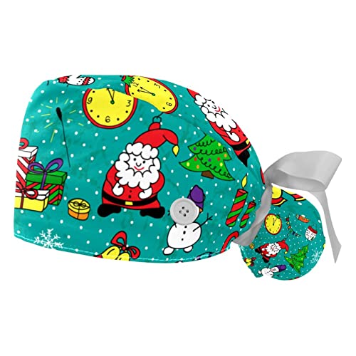 Chapeaux bouffants avec bandeau anti-transpiration JDEZ casquettes de travail ajustables
