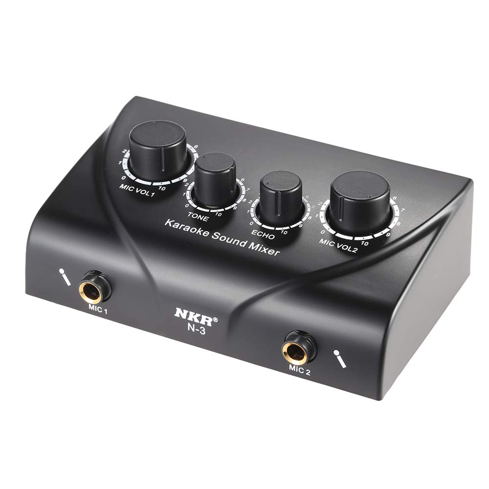 小型カラオケアンプ　ミキサー Amazon.co.jp: Xtahdge 10チャンネルパワードミキサーアンプ