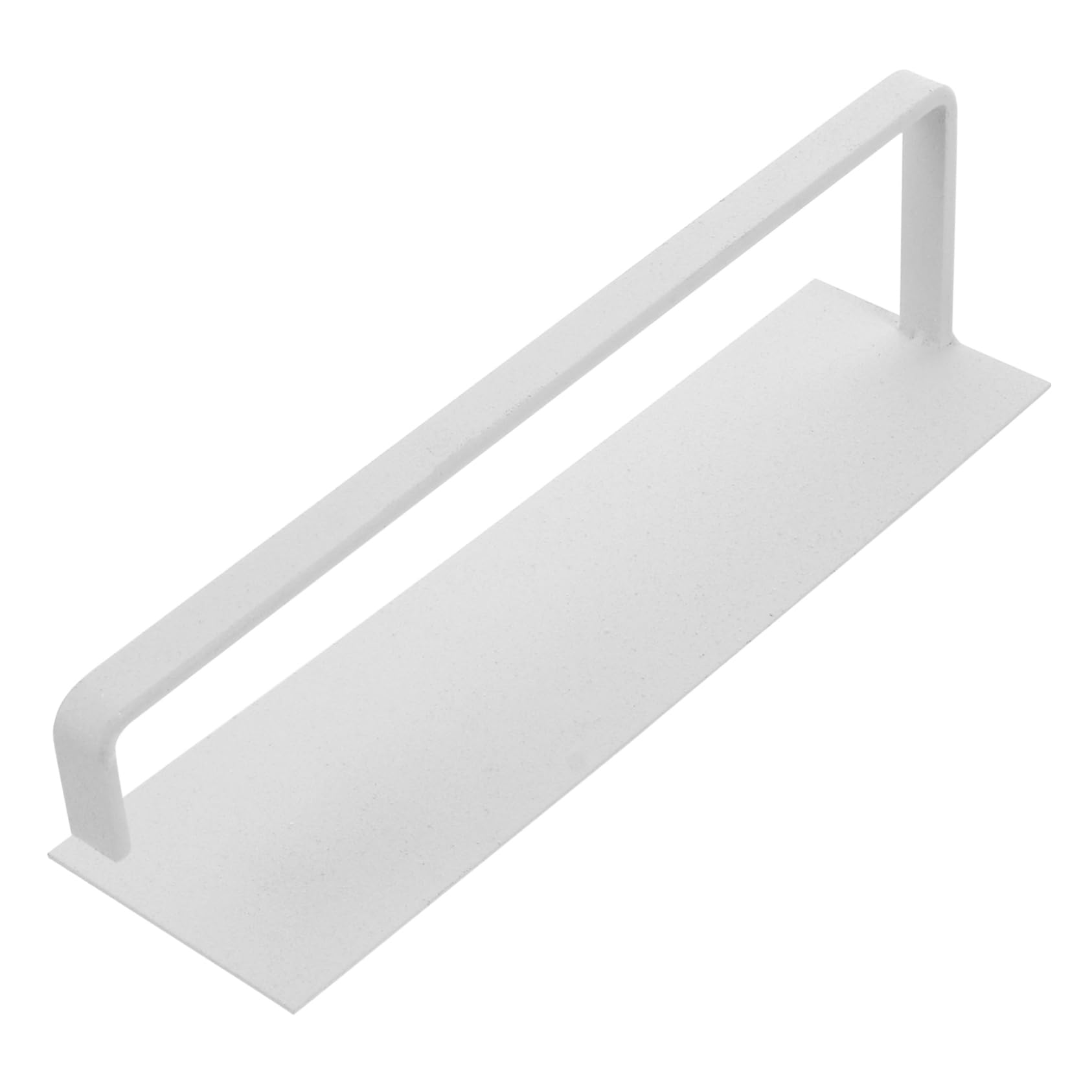 Portarotolo Magnetico in Ferro Bianco, Rack da Cucina | Supporto Adesivo senza Foratura, Organizzatore Parete per Asciugamani e Carta, Design Semplice