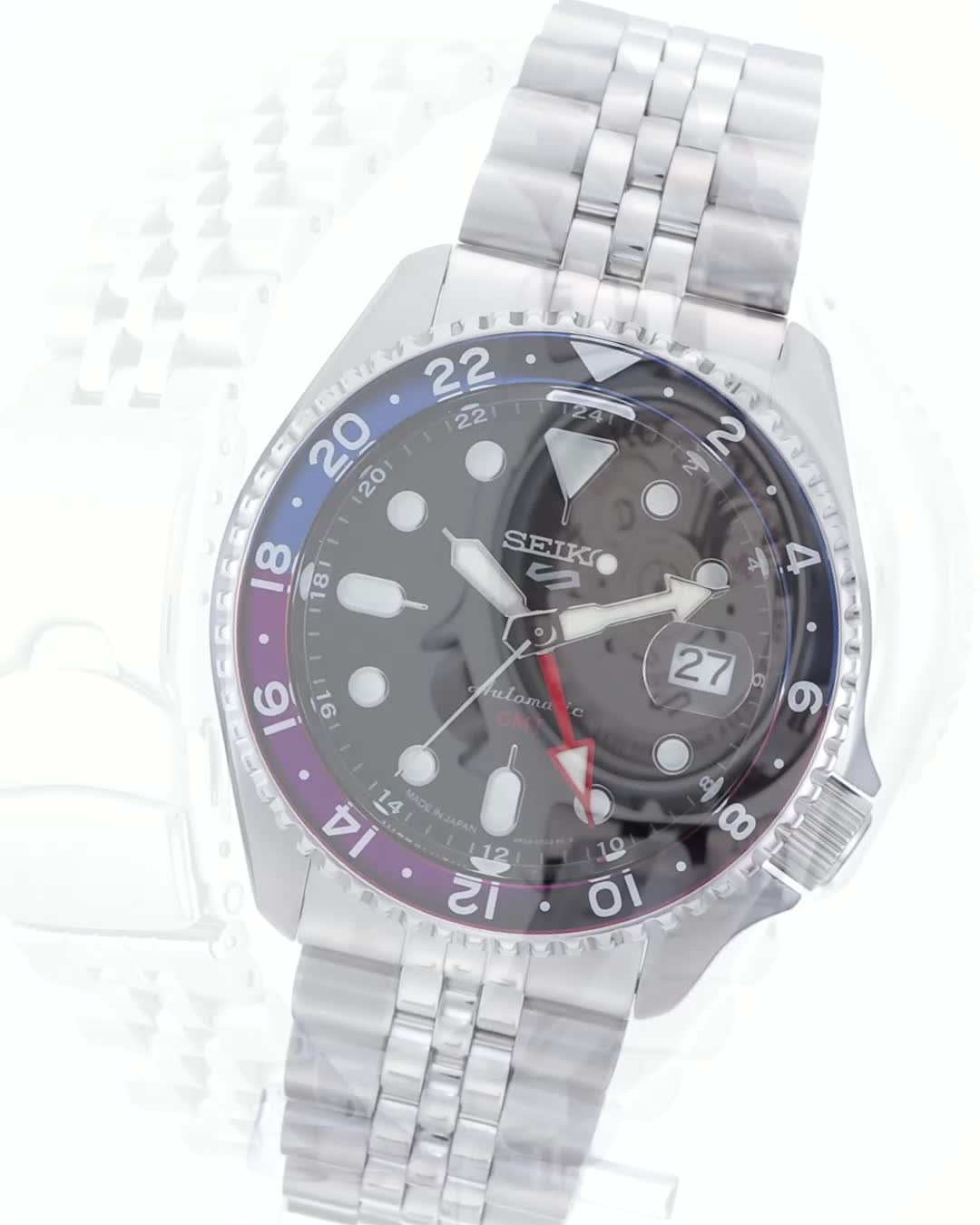 Amazon.co.jp: [セイコーウオッチ]5 Sports(ファイブスポーツ) SKX GMT