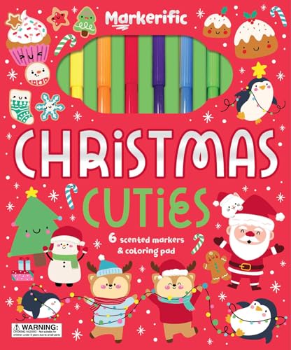 Markerific: Christmas Cuties: Activity Folder with 6 Markers