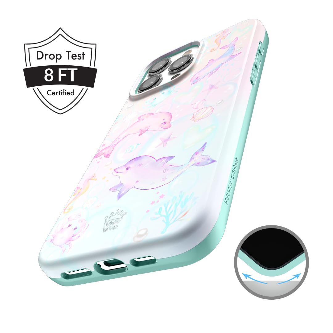 Velvet Caviar IPhone 14 Pro Max Hülle – 3 M Fallgetestet, MagSafe Kompatibel, Florales Wildblumen-Design