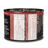 catz finefood Purrrr Monoprotein karma dla kotów mokra, nr 103, dla kotów wrażliwych na odżywianie, 70% zawartości mięsa, puszka 6 x 200 g