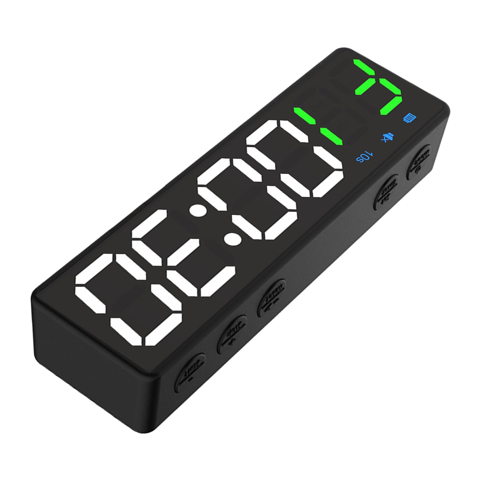 Reloj de fitness con batería de larga duración y USB, crea carga atractiva, transportable, modelos de pantalla LED grande para entrenamientos, reloj de gimnasio
