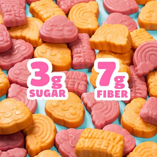 Image of SmartSweets Dream Puffs, Low Sugar Foam Candy, 1.8oz Bags, 14 Pack