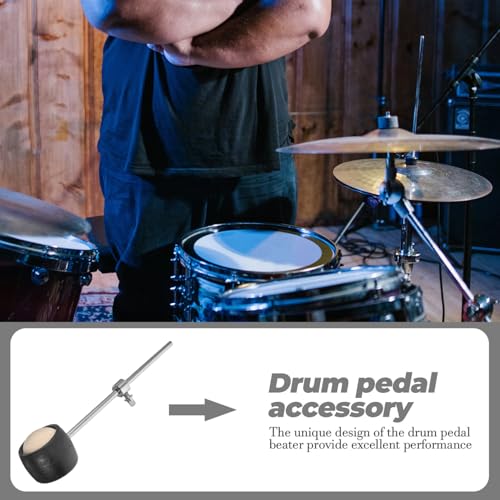 Pedal de Bombo de Madera con Martillo para Batería miniatura 5