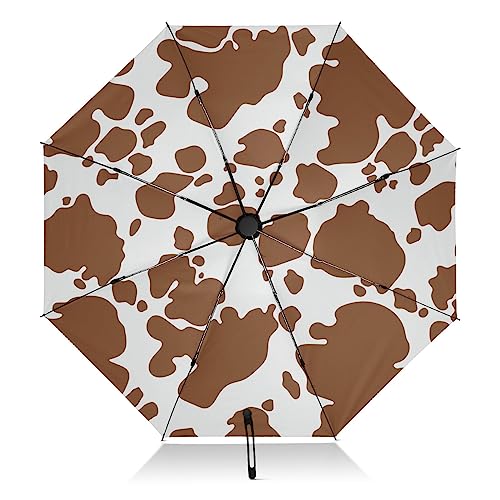 UV-Sun-Umbrella-Cow-Leather-Folding-Umbrella-Compact-Automatic-Open-Close-Skin-Pattern-Large-Inverted-Travel-Umbrella-for-Rain-Windproof-Portable-UV-Protection-Reverse-Umbrella-for-Women-Men-Outsid UV Sun Umbrella Cow Leather Folding Umbrella Compact Automatic Open Close Skin Pattern Large Inverted Travel Umbrella for Rain Windproof Portable UV Protection Reverse Umbrella for Women Men Outsid