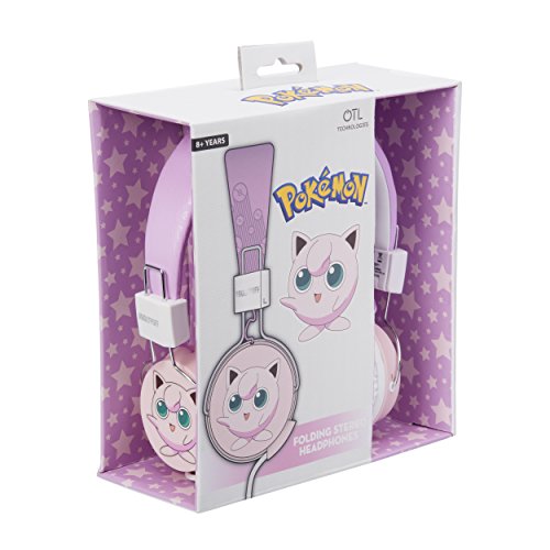 Preisvergleich Produktbild OTL Technologies PK0571 Tween Headphone Pokemon Jiggly Puff Kopfhörer Rosa