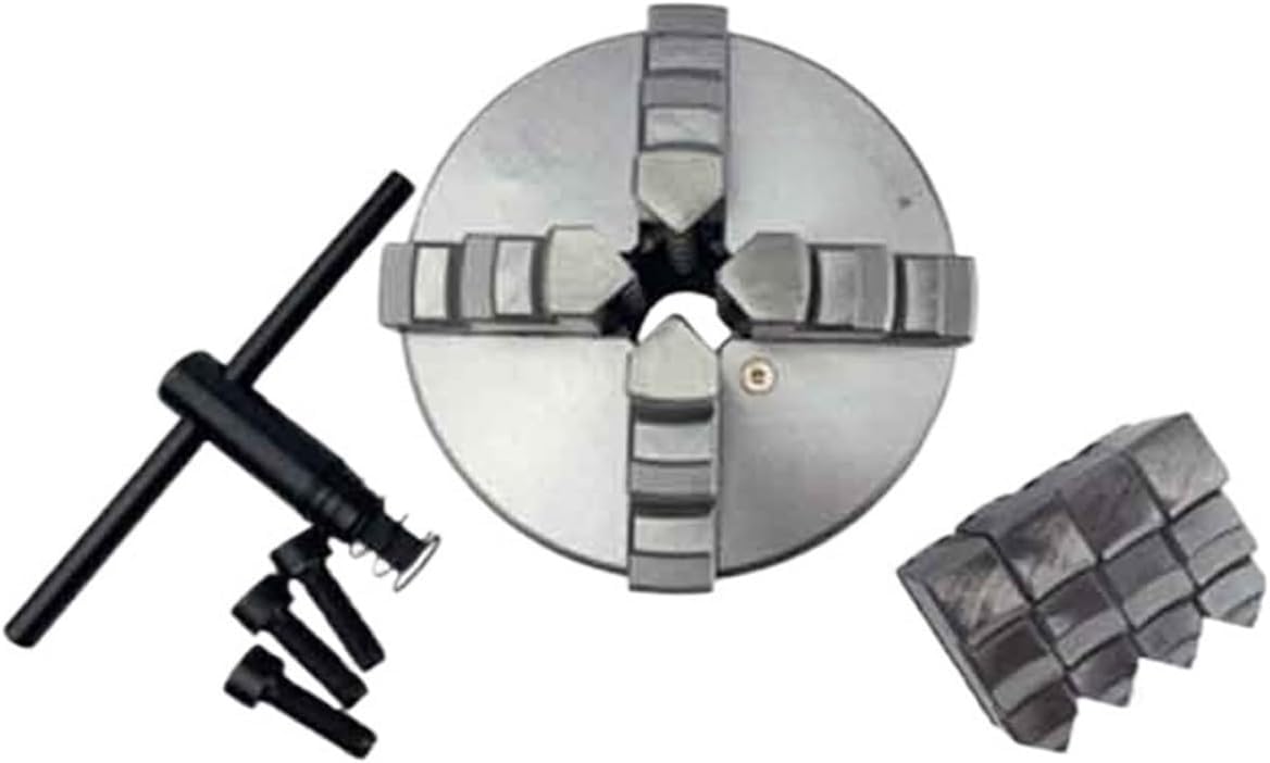 Portabrocas de metal autocentrante de 4 mordazas de 130 mm K12-130 for uso industrial