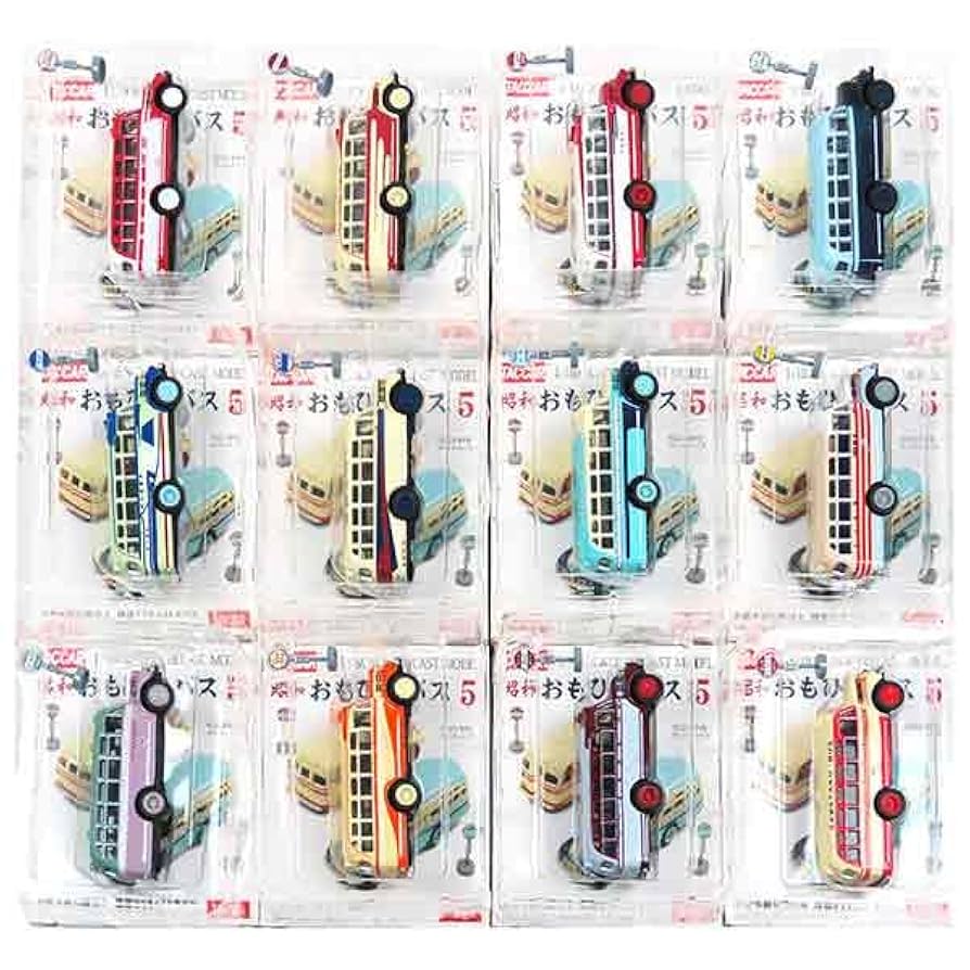 TACCAR　タルガ　昭和おもひでバス　第一弾　8個セット タルガ公式ホームページ タッカー 通販