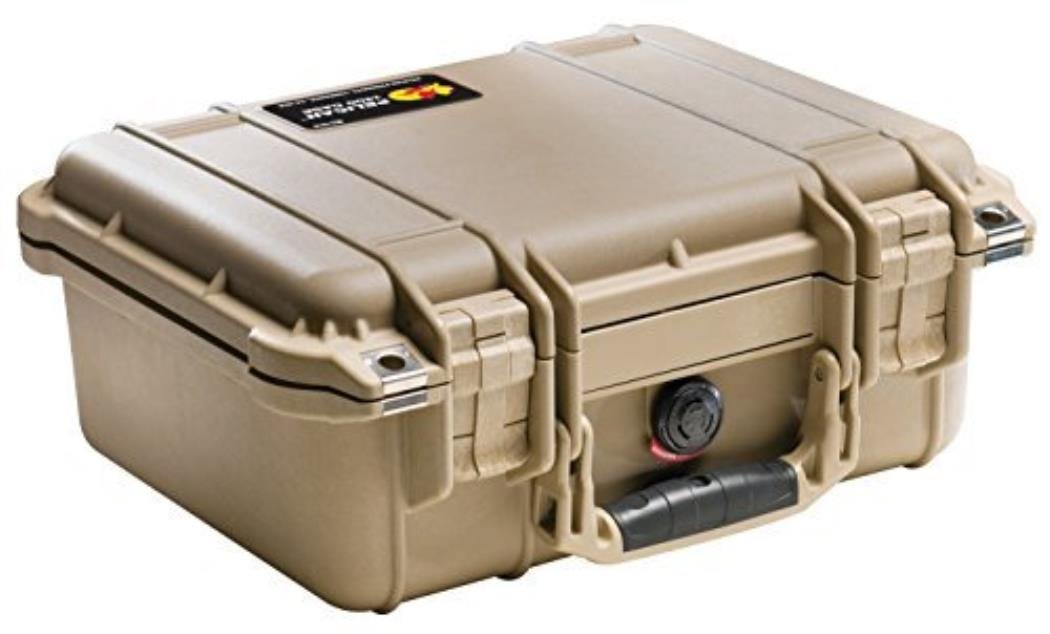 Amazon.co.jp: ペリカン PELICAN 1400 小型防水ハードケース (デザート 