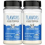 BEAUMONT BASICS Flavors Food Topper for Dogs, White Cheddar Recipe, 6-Ounce, Pack of 2