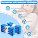 8 Stück Windeleimer Nachfüllkassetten, NATNAV 8M Nachfüllfolie Windeleimer Kompatibel mit Tommee Tippee, Litter Locker, Angelcare, Spross, Foppapedretti