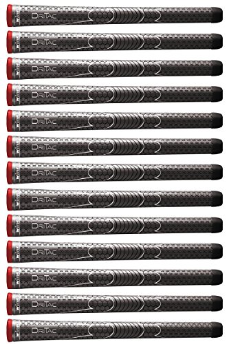 Winn Dri-Tac Standard Size Golf Grips Kit - 13 Grips with Install Kit