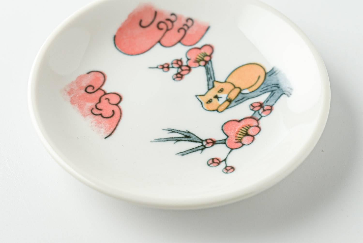 Amazon.co.jp: 美濃焼 【ギフト】ゆるっと！花札豆皿 5枚セット : おもちゃ