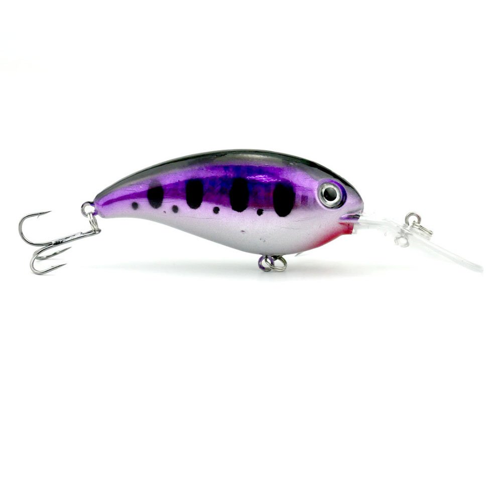 LENPABY Crankbait Wobblers Hard Fishing Tackle 10PCS 14g 10cm Swim Bait Crank Bait Bass Fishing Lures 10 Colors CB031 Pike Perch
